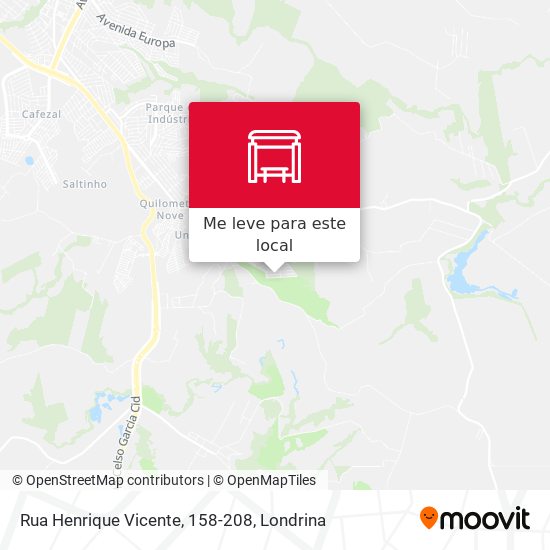 Rua Henrique Vicente, 158-208 mapa
