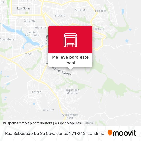 Rua Sebastião De Sá Cavalcante, 171-213 mapa