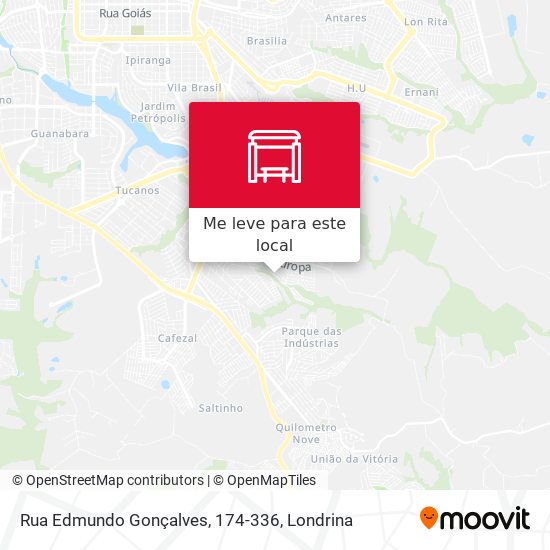 Rua Edmundo Gonçalves, 174-336 mapa