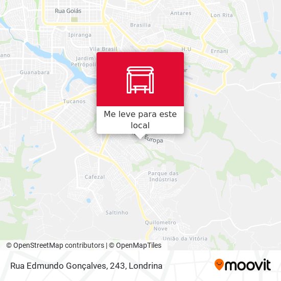 Rua Edmundo Gonçalves, 243 mapa