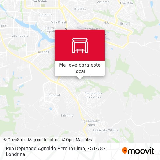 Rua Deputado Agnaldo Pereira Lima, 751-787 mapa