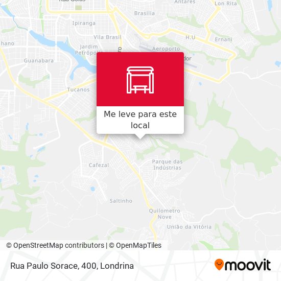 Rua Paulo Sorace, 400 mapa