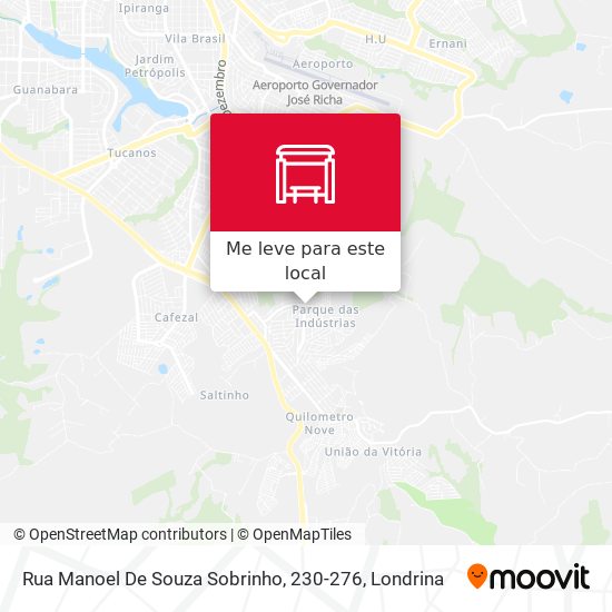 Rua Manoel De Souza Sobrinho, 230-276 mapa