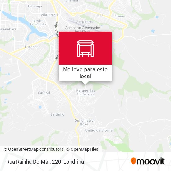 Rua Rainha Do Mar, 220 mapa