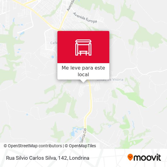 Rua Silvio Carlos Silva, 142 mapa