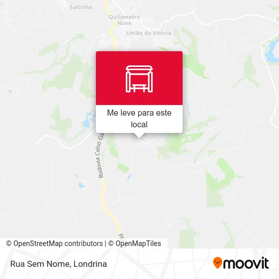 Rua Sem Nome mapa