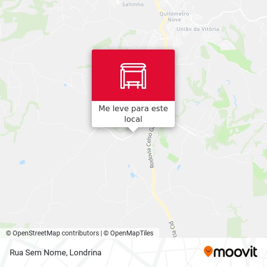 Rua Sem Nome mapa