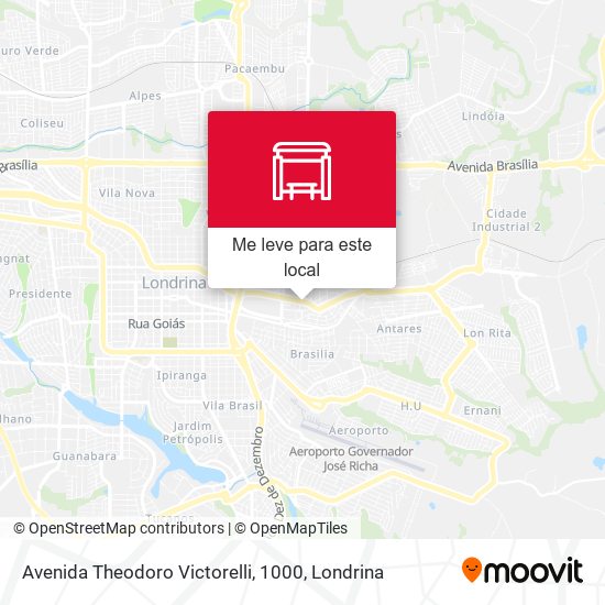 Avenida Theodoro Victorelli, 1000 mapa