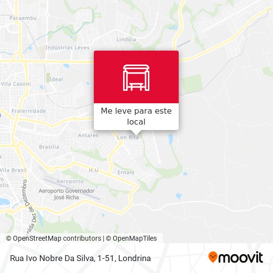 Rua Ivo Nobre Da Silva, 1-51 mapa