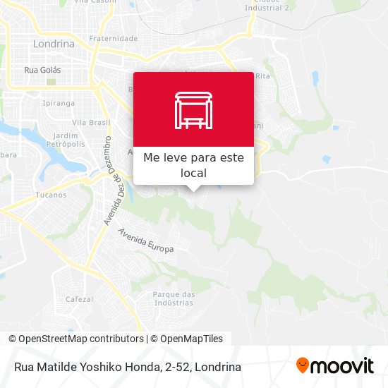 Rua Matilde Yoshiko Honda, 2-52 mapa