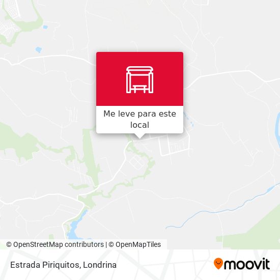 Estrada Piriquitos mapa