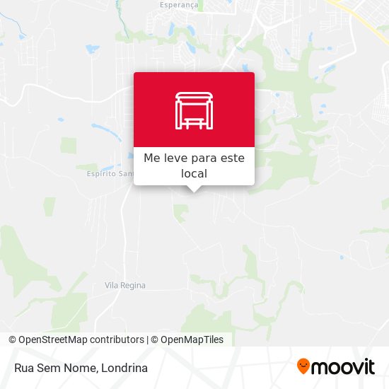 Rua Sem Nome mapa