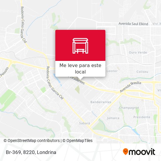 Br-369, 8220 mapa