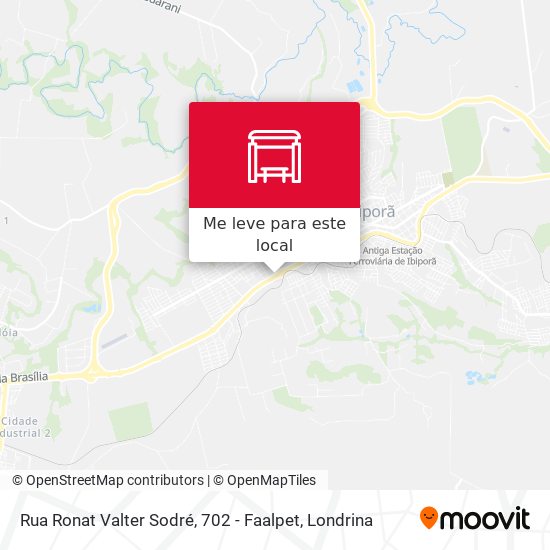 Rua Ronat Valter Sodré, 702 - Faalpet mapa
