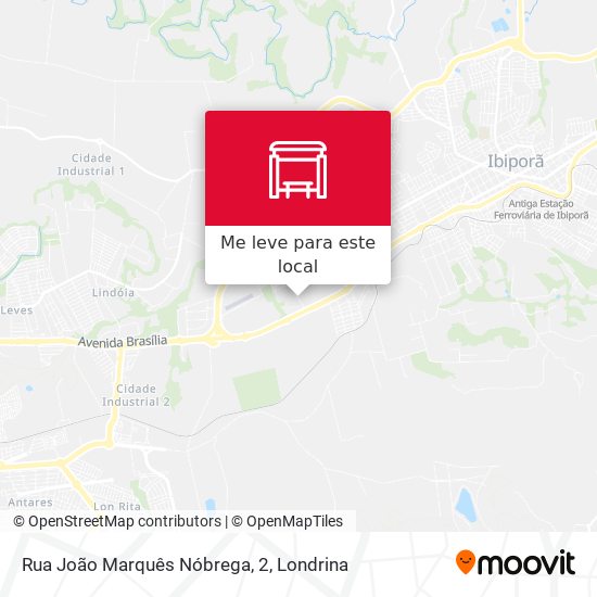 Rua João Marquês Nóbrega, 2 mapa