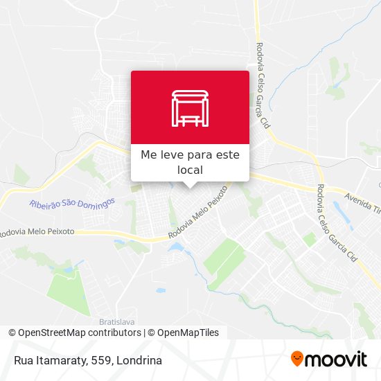 Rua Itamaraty, 559 mapa