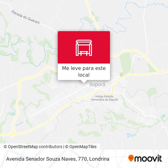 Avenida Senador Souza Naves, 770 mapa