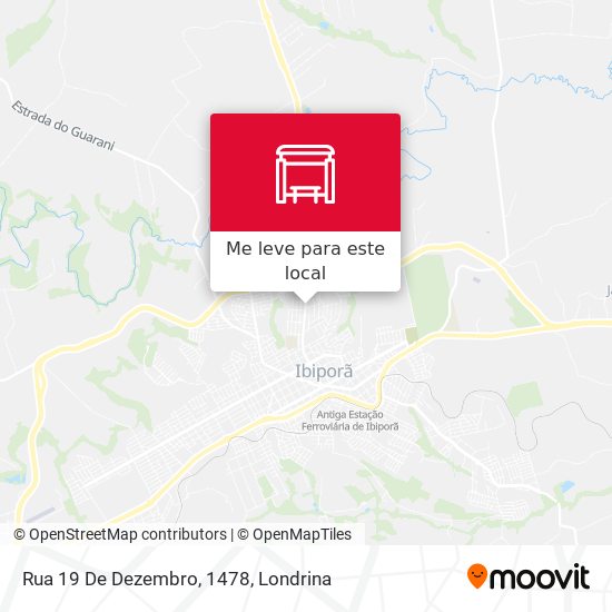 Rua 19 De Dezembro, 1478 mapa