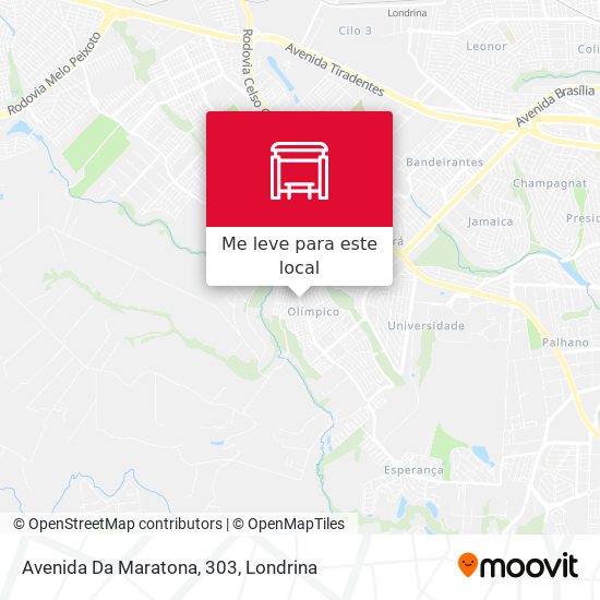 Avenida Da Maratona, 303 mapa