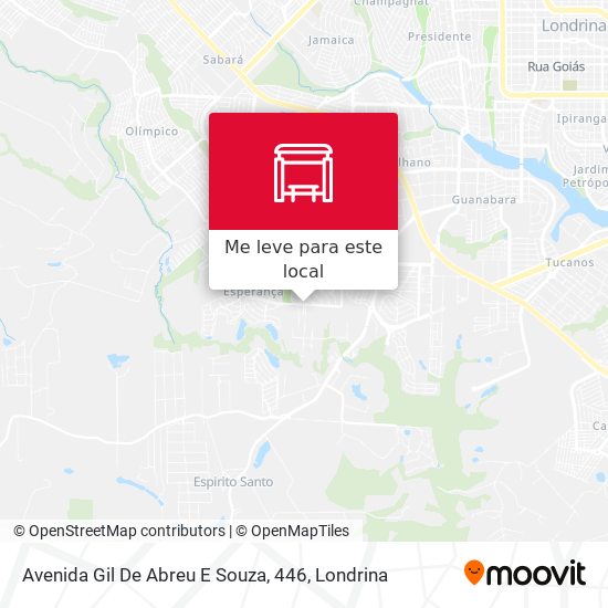 Avenida Gil De Abreu E Souza, 446 mapa