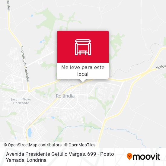 Avenida Presidente Getúlio Vargas, 699 - Posto Yamada mapa