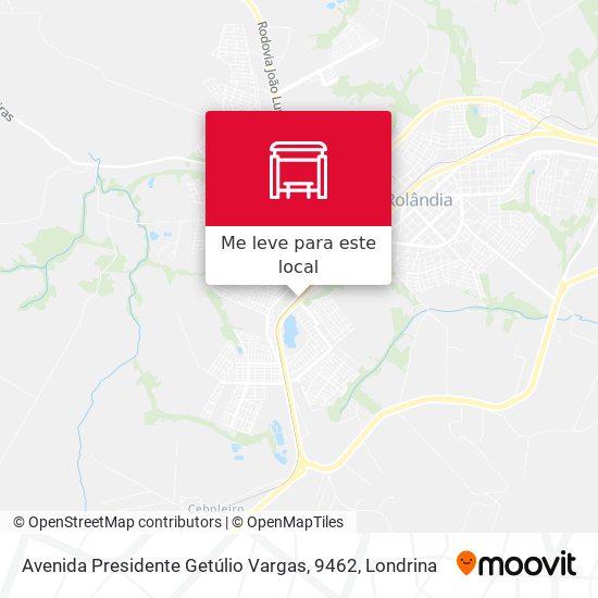 Avenida Presidente Getúlio Vargas, 9462 mapa