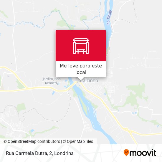 Rua Carmela Dutra, 2 mapa