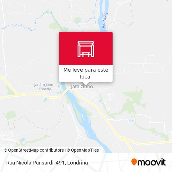 Rua Nícola Pansardi, 491 mapa