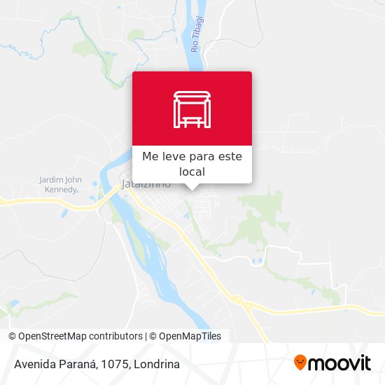 Avenida Paraná, 1075 mapa