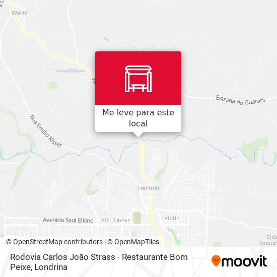 Rodovia Carlos João Strass - Restaurante Bom Peixe mapa