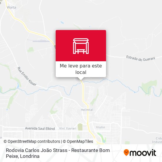 Rodovia Carlos João Strass - Restaurante Bom Peixe mapa