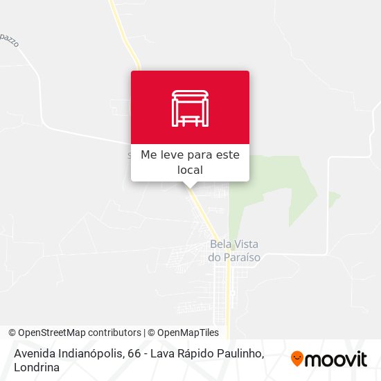 Avenida Indianópolis, 66 - Lava Rápido Paulinho mapa