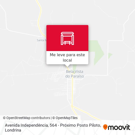 Avenida Independência, 564 - Próximo Posto Piloto mapa