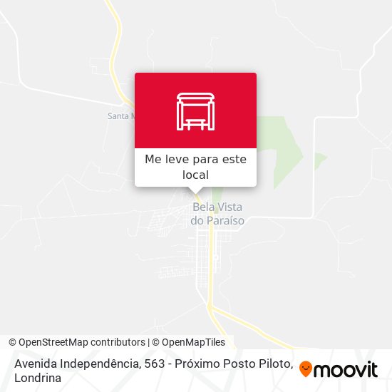 Avenida Independência, 563 - Próximo Posto Piloto mapa
