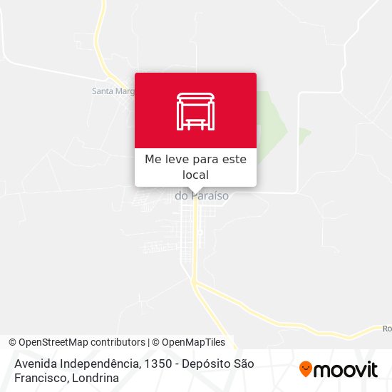 Avenida Independência, 1350 - Depósito São Francisco mapa