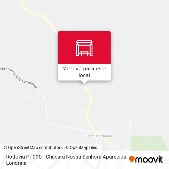 Rodovia Pr 090 - Chácara Nossa Senhora Aparecida mapa