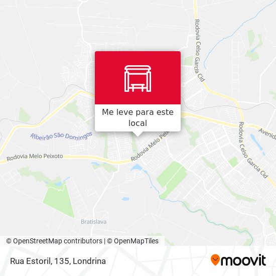 Rua Estoril, 135 mapa