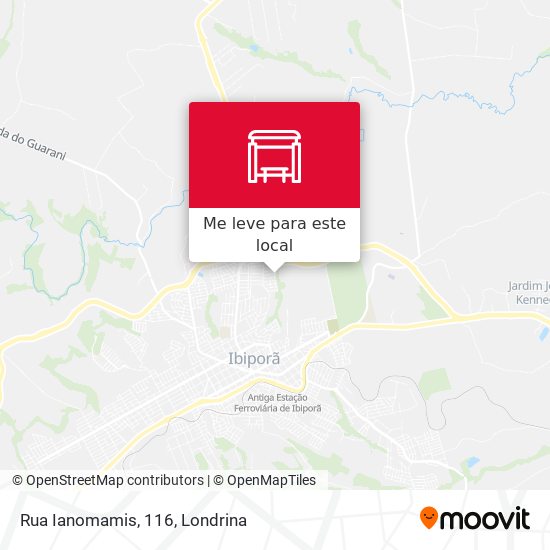 Rua Ianomamis, 116 mapa