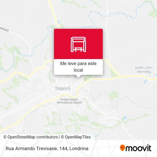 Rua Armando Trevisane, 144 mapa