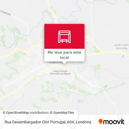 Rua Desembargador Clot Portugal, 604 mapa