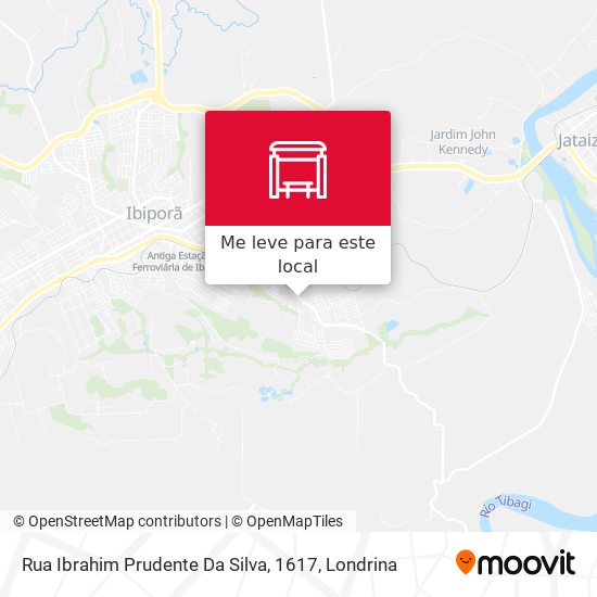 Rua Ibrahim Prudente Da Silva, 1617 mapa