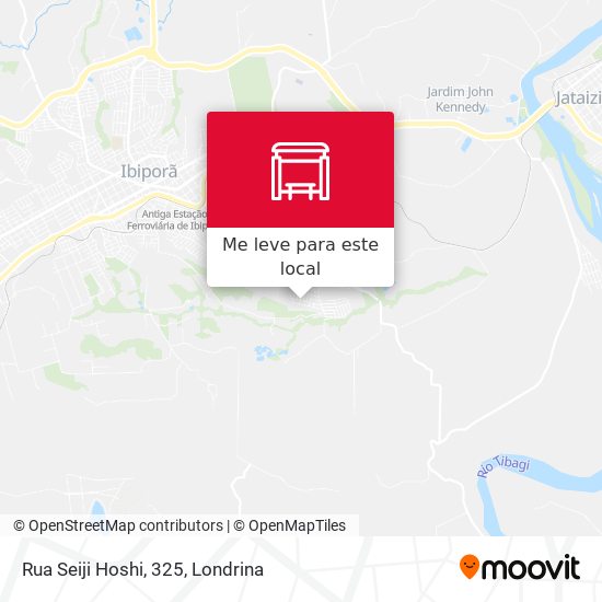 Rua Seiji Hoshi, 325 mapa