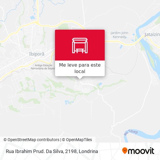 Rua Ibrahim Prud. Da Silva, 2198 mapa