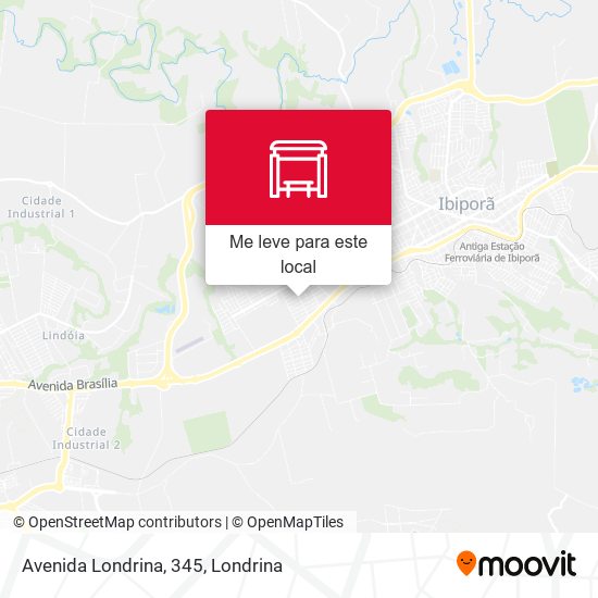 Avenida Londrina, 345 mapa