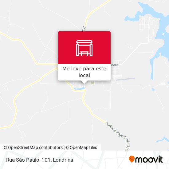Rua São Paulo, 101 mapa