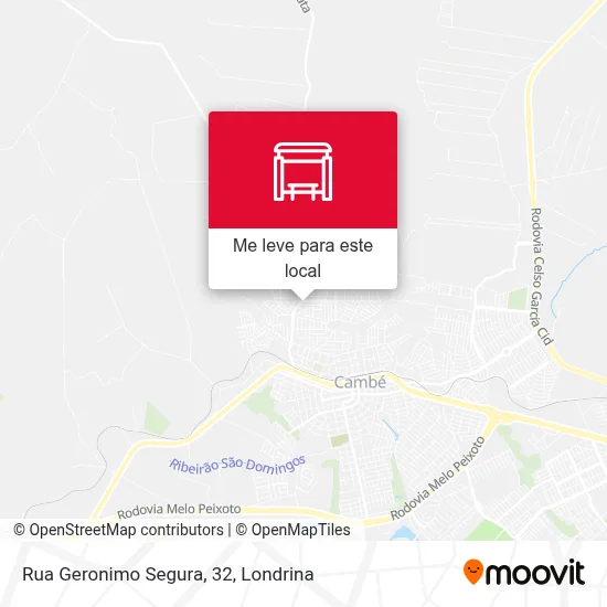 Rua Geronimo Segura, 32 mapa