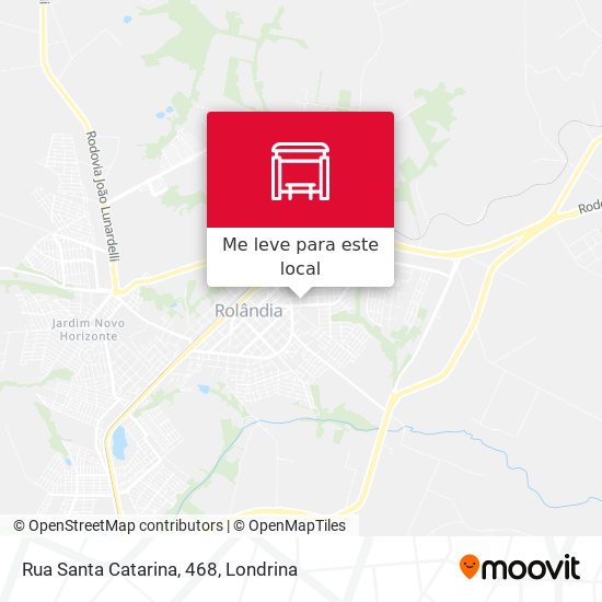 Rua Santa Catarina, 468 mapa