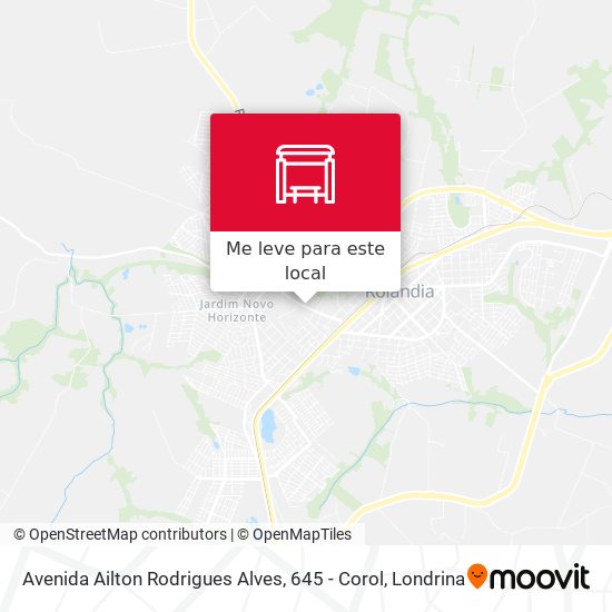 Avenida Ailton Rodrigues Alves, 645 - Corol mapa