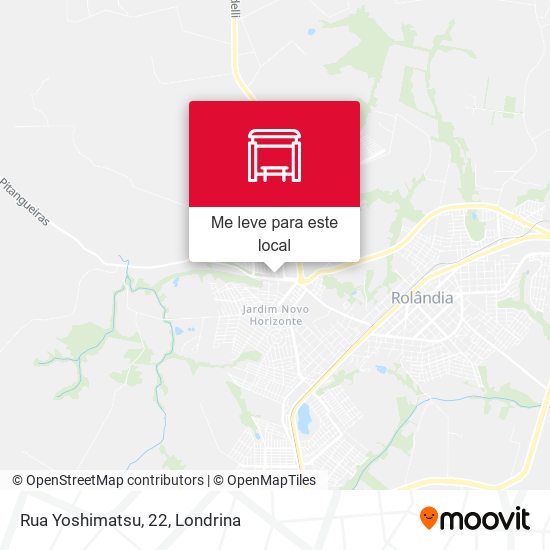 Rua Yoshimatsu, 22 mapa