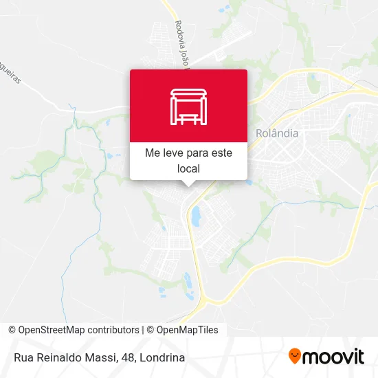 Rua Reinaldo Massi, 48 mapa